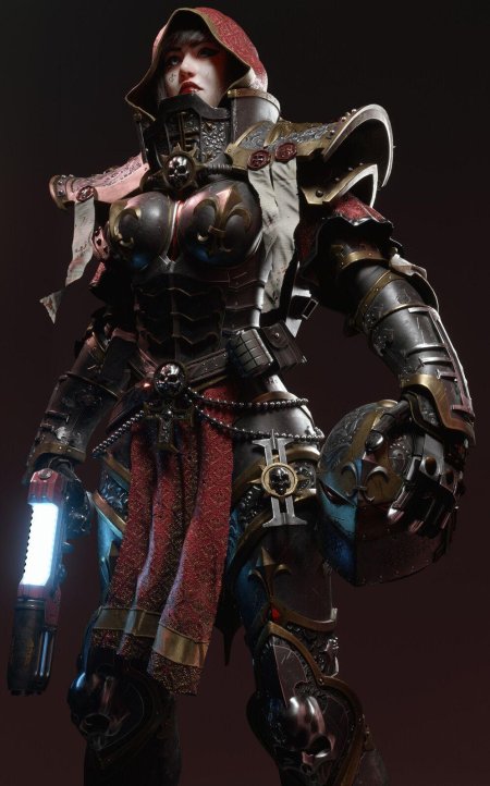 Сестра битвы вархаммер 40000