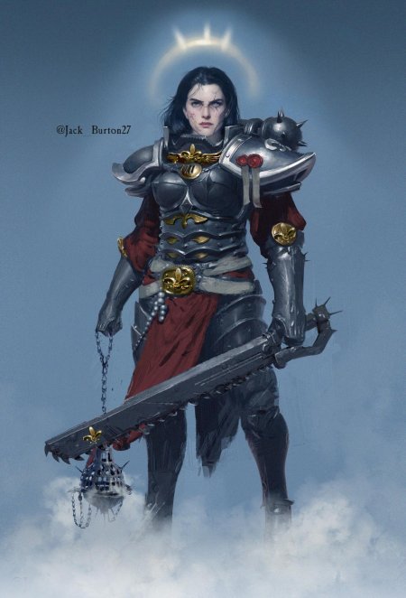 Сестра битвы вархаммер 40000