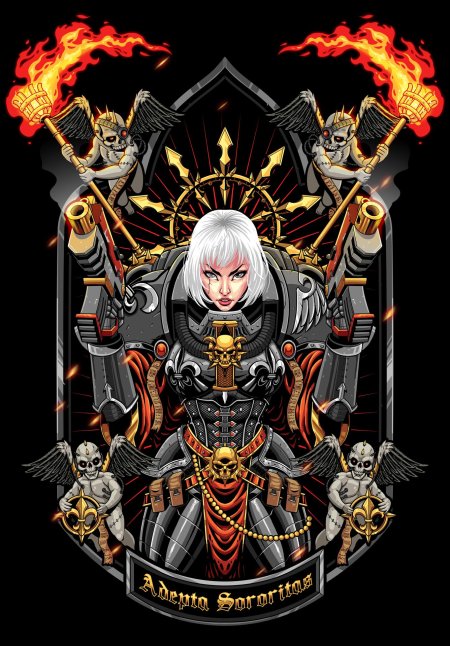 Вархаммер 40000 сестры битвы