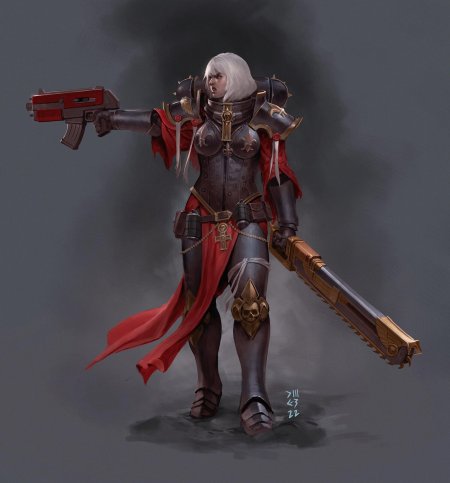 Сестра битвы вархаммер 40000