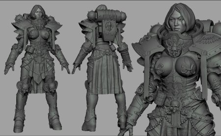 Сестра битвы вархаммер 40000