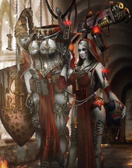 Вархаммер 40000 сестры битвы