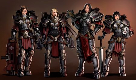 Сестра битвы вархаммер 40000