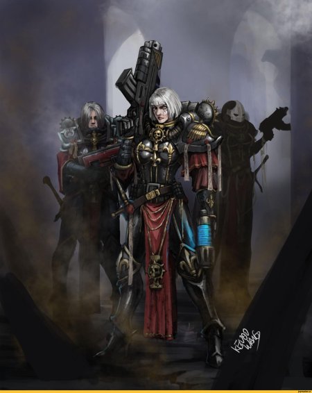 Вархаммер 40000 сестры битвы