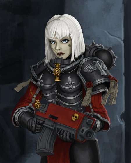 Сестра битвы вархаммер 40000