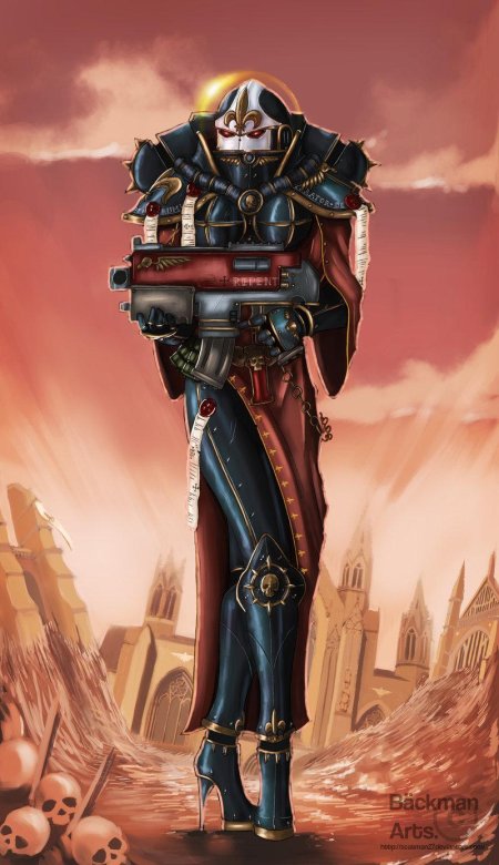 Сестра битвы вархаммер 40000