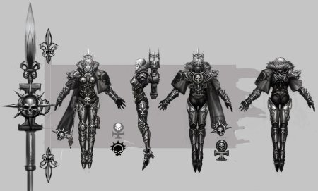 Сестра битвы вархаммер 40000