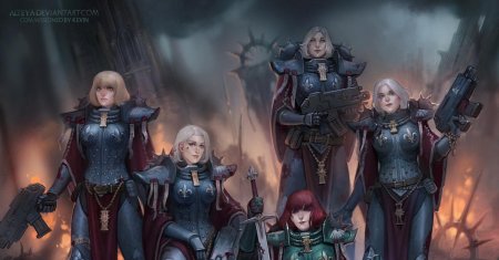 Сестра битвы вархаммер 40000