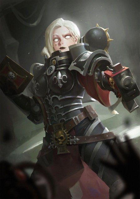 Сестра битвы вархаммер 40000