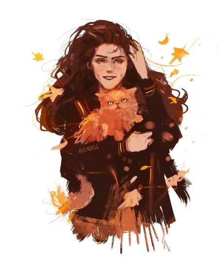 Гермиона грейнджер фан арт