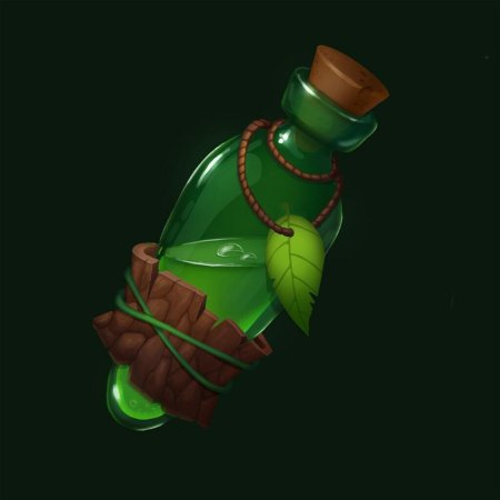 Бутылка с зельем