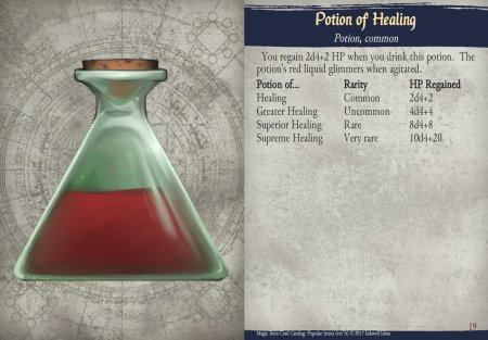 Healing potion