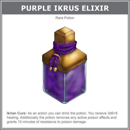 Dnd healing potion