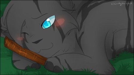 Коты воители синяя звезда и белогривка