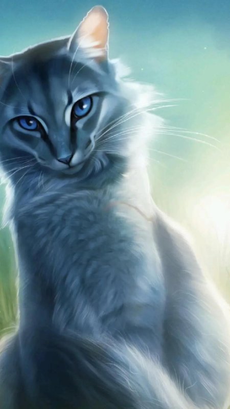 Синяя звезда коты воители