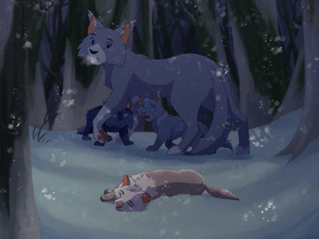 Коты воители синяя звезда и желудь