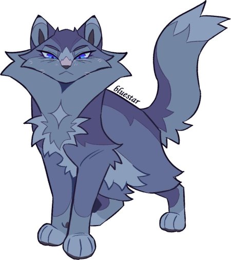 Коты воители синяя звезда