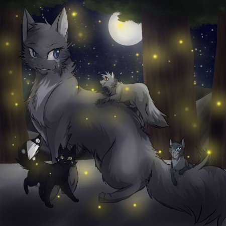 Коты воители лунница