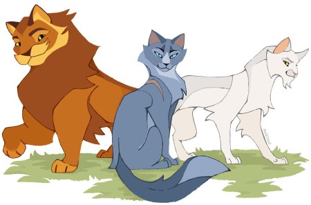 Львиногрив коты воители