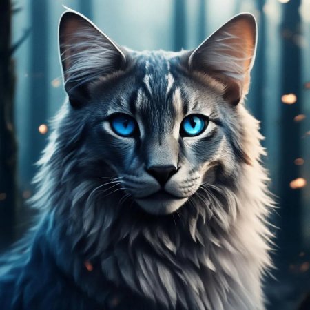 Синяя звезда коты воители