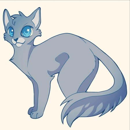 Синяя звезда коты воители