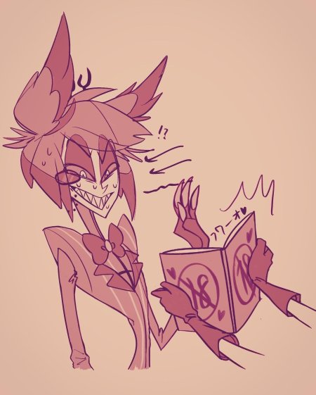 Аластор отель хазбин скетч