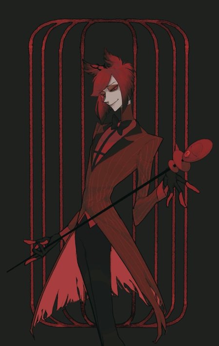 Отель хазбин аластор арт аниме