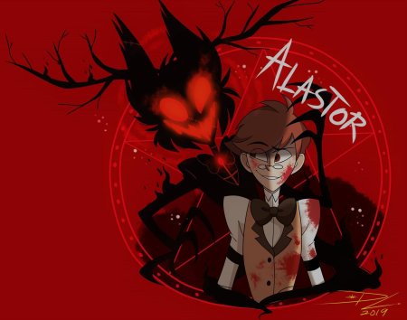 Аластор отель хазбин человек и демон