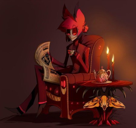 Аластор отель хазбин человек