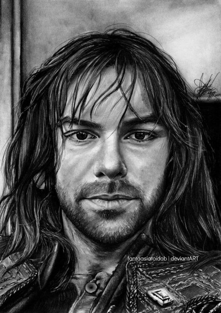 Портрет кили хоббит