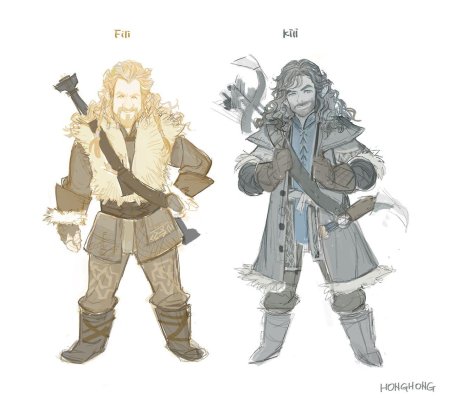 Хоббит торин кили и фили