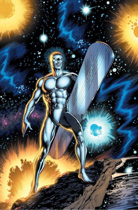 Серебряный серфер марвел