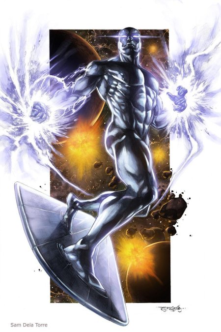 Серебряный сёрфер фантастическая четверка