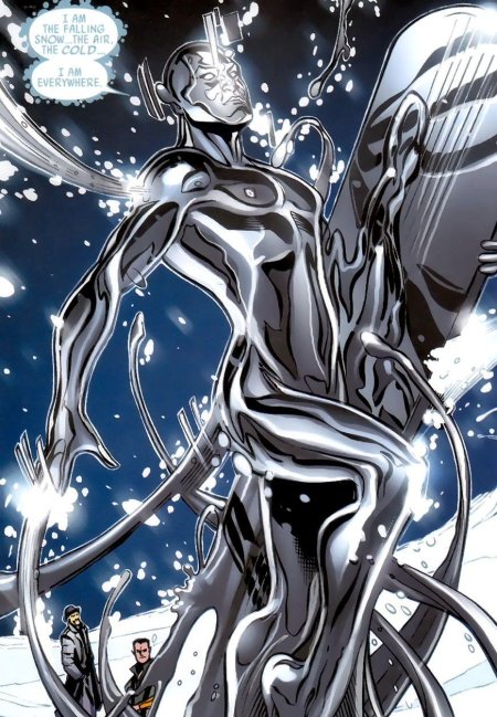 Серебряный серфер марвел