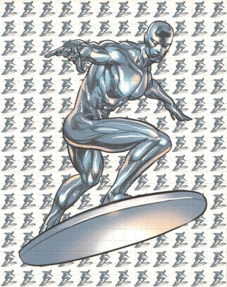 Серебряный серфер марвел