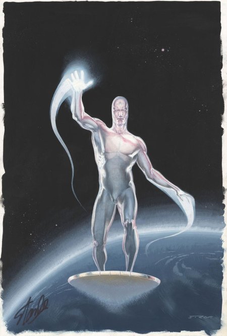 Серебряный серфер марвел