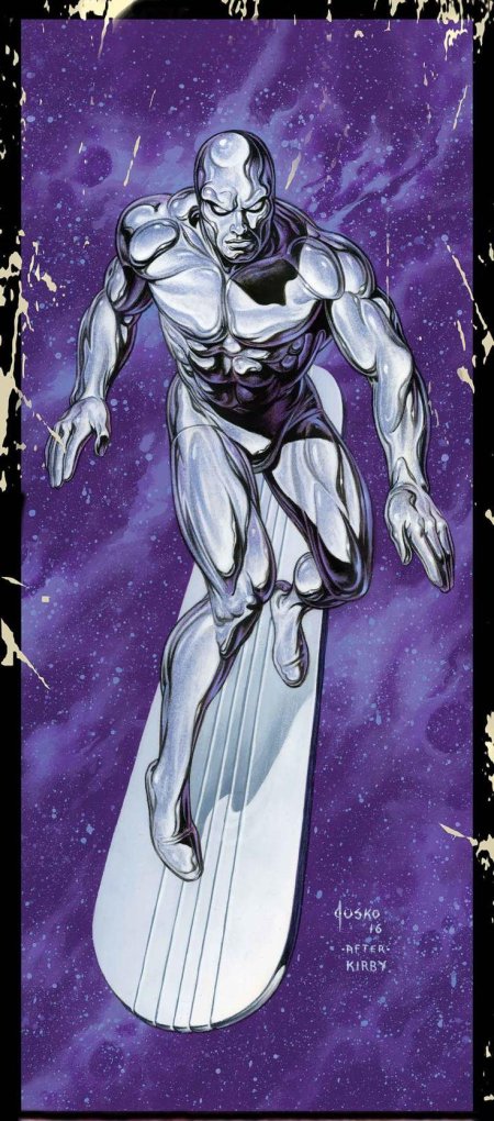 Серебряный сёрфер фантастическая четверка