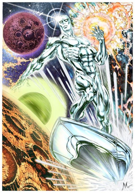 Серебряный сёрфер фантастическая четверка