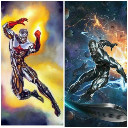 Серебряный серфер марвел