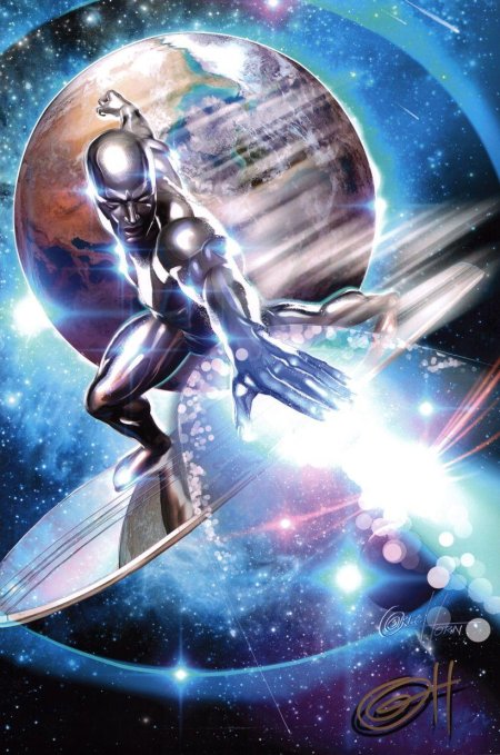 Серебряный серфер марвел