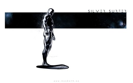 Серебряный серфер марвел