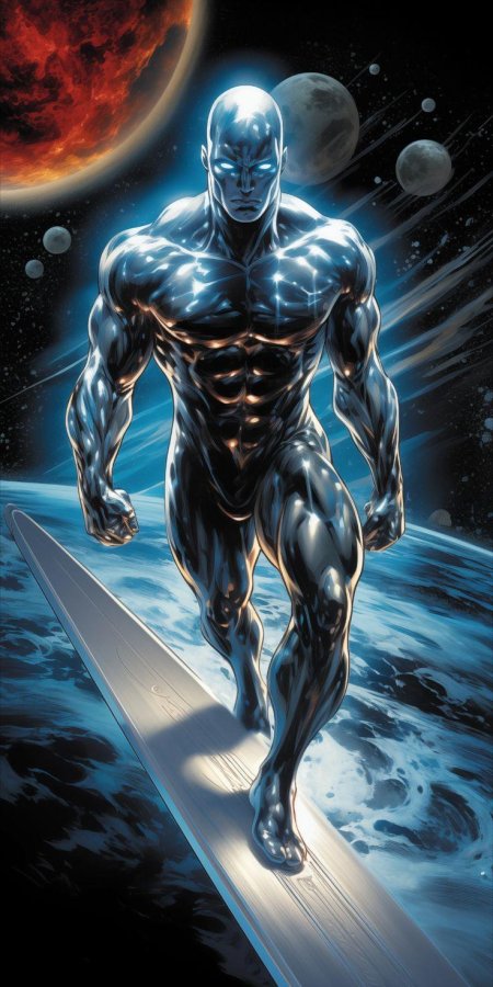 Серебряный сёрфер фантастическая четверка