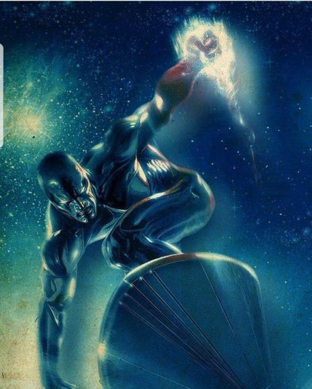 Серебряный серфер марвел