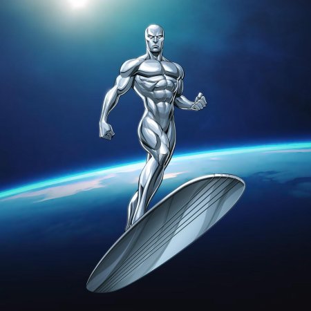 Серебряный серфер марвел