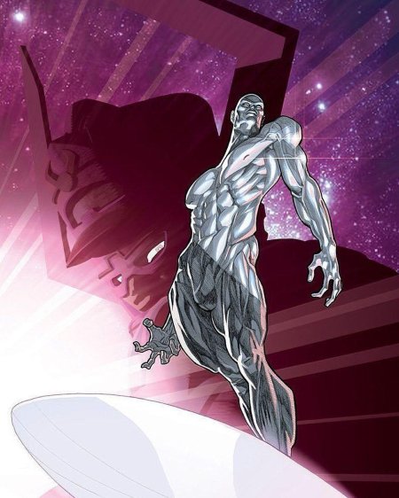 Серебряный серфер марвел