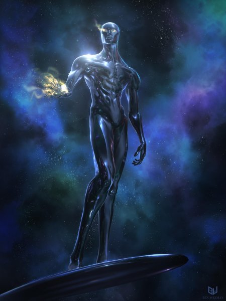 Серебряный серфер марвел