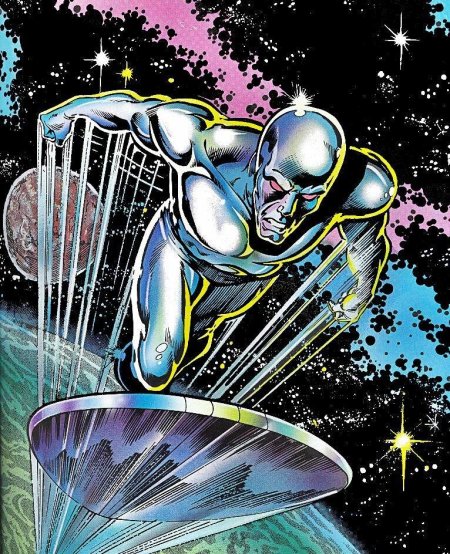 Серебряный серфер марвел