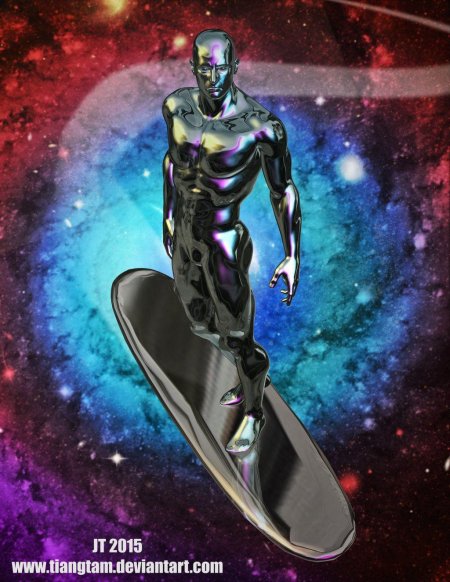 Серебряный серфер марвел