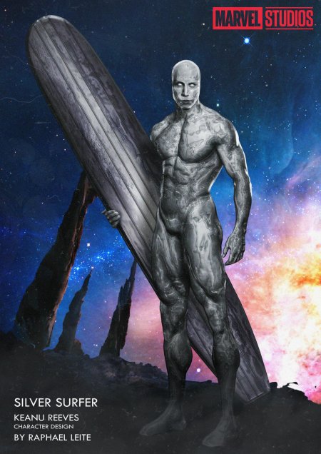 Серебряный серфер марвел