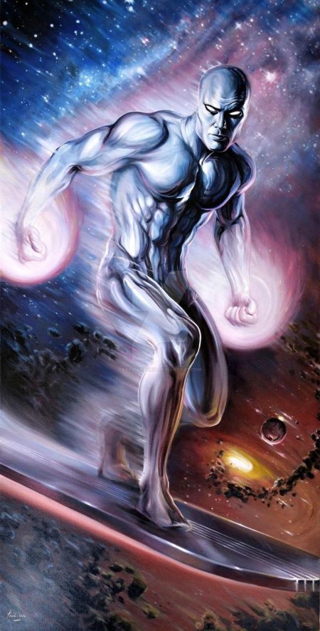 Серебряный серфер марвел